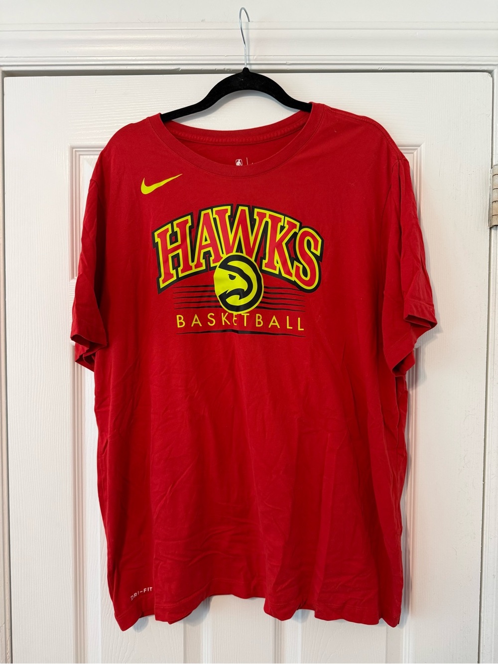 Nike Red Hawks Basketball Short Sleeve Tee